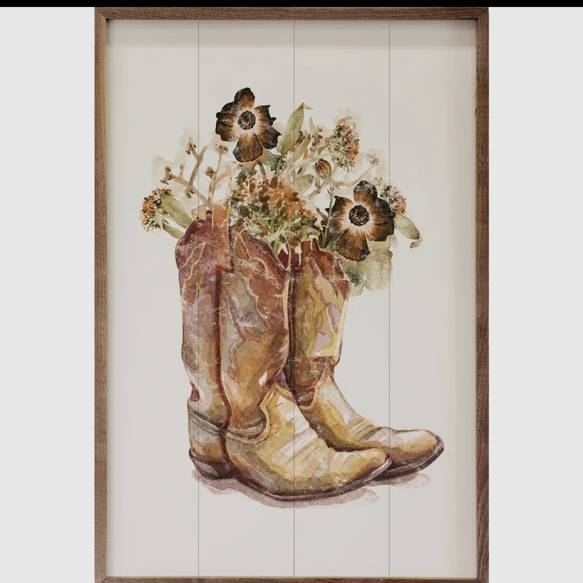 Cowboy Boot Floral