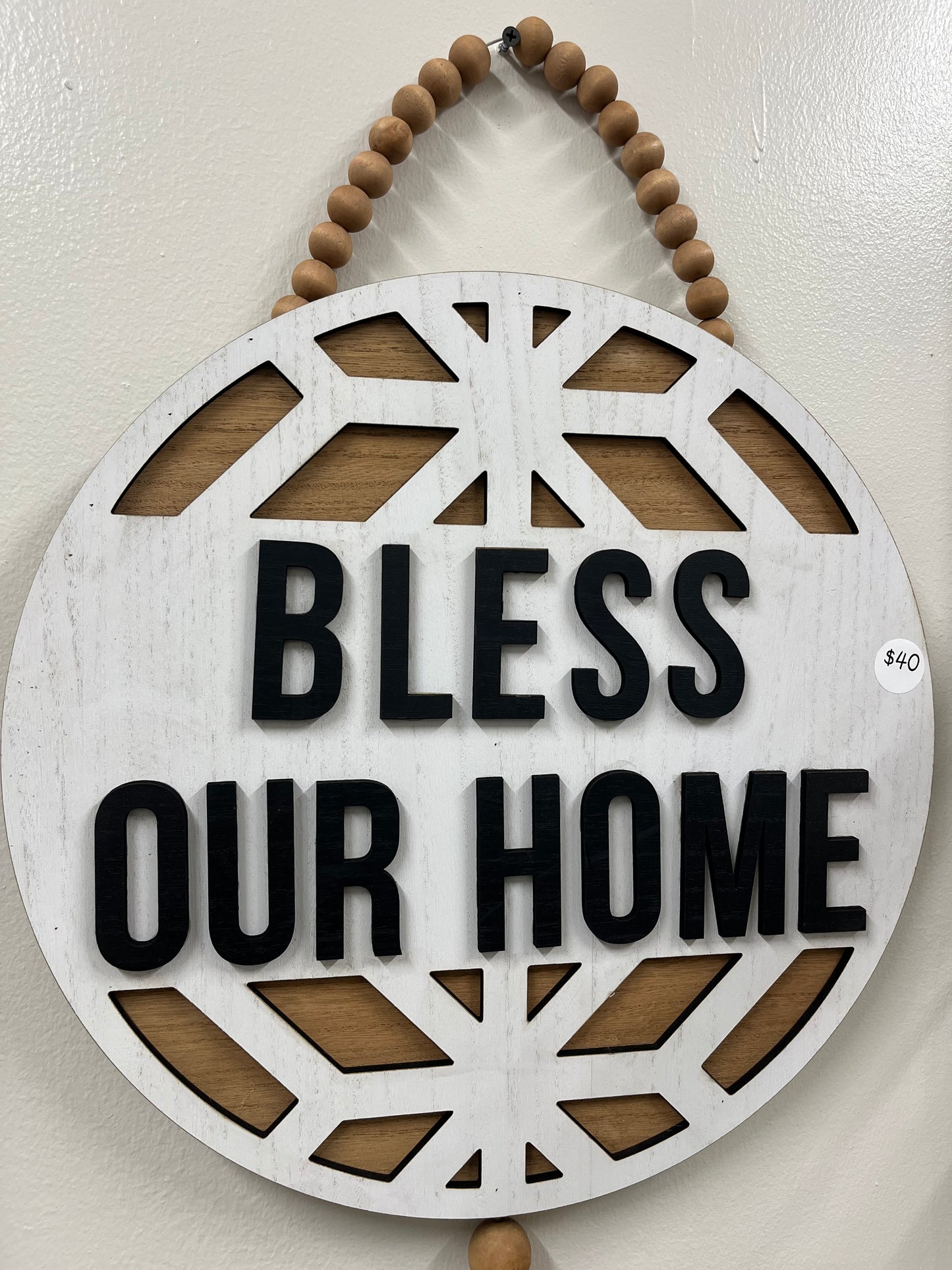 Bless Our Home Door Hanger