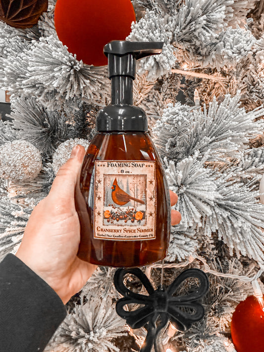 Christmas foaming hand soap