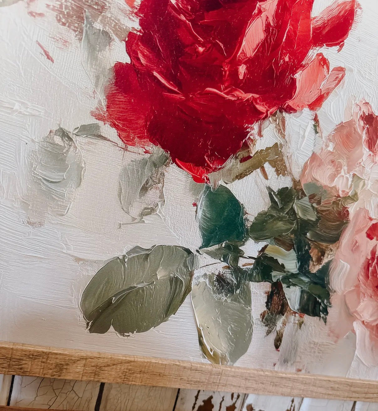Vintage Wild Rose Frame
