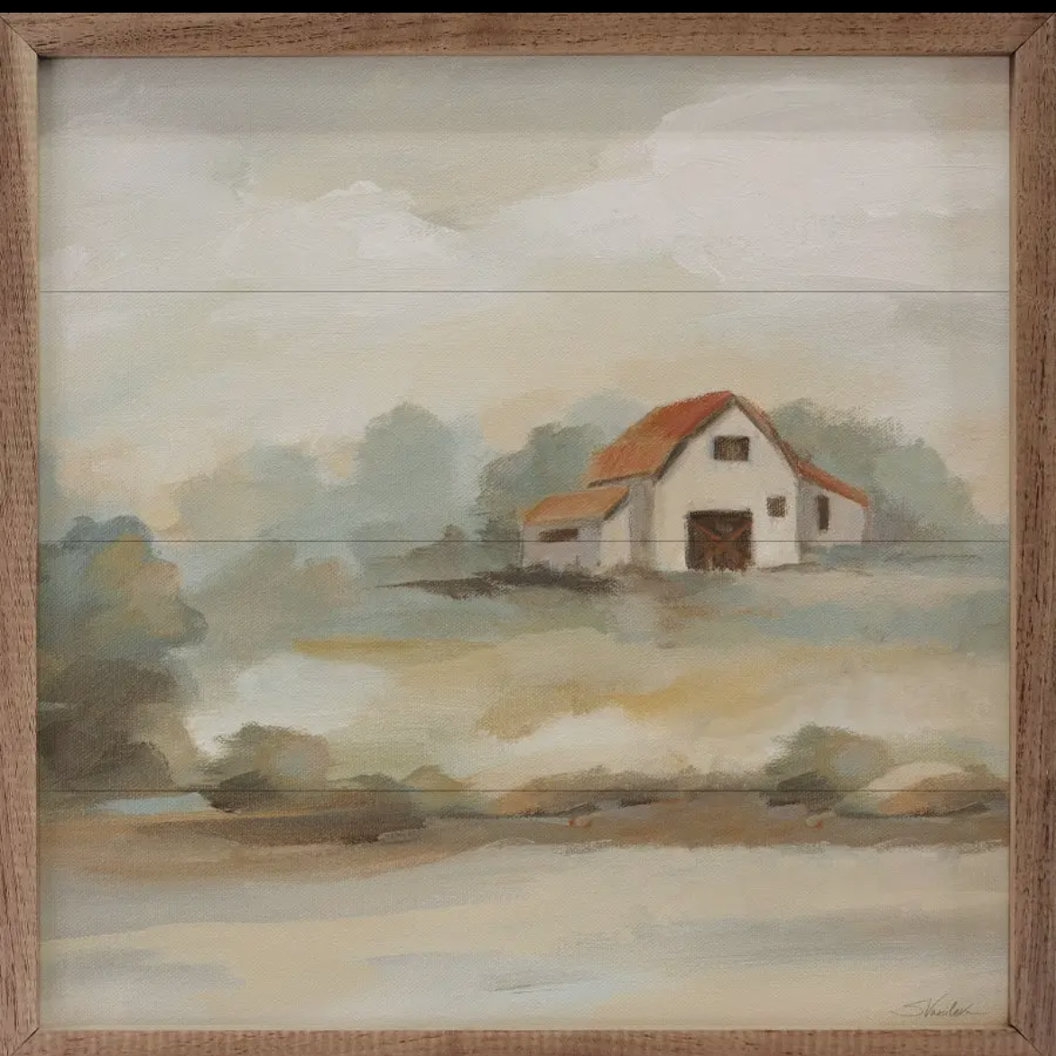 Old Farm Landscape