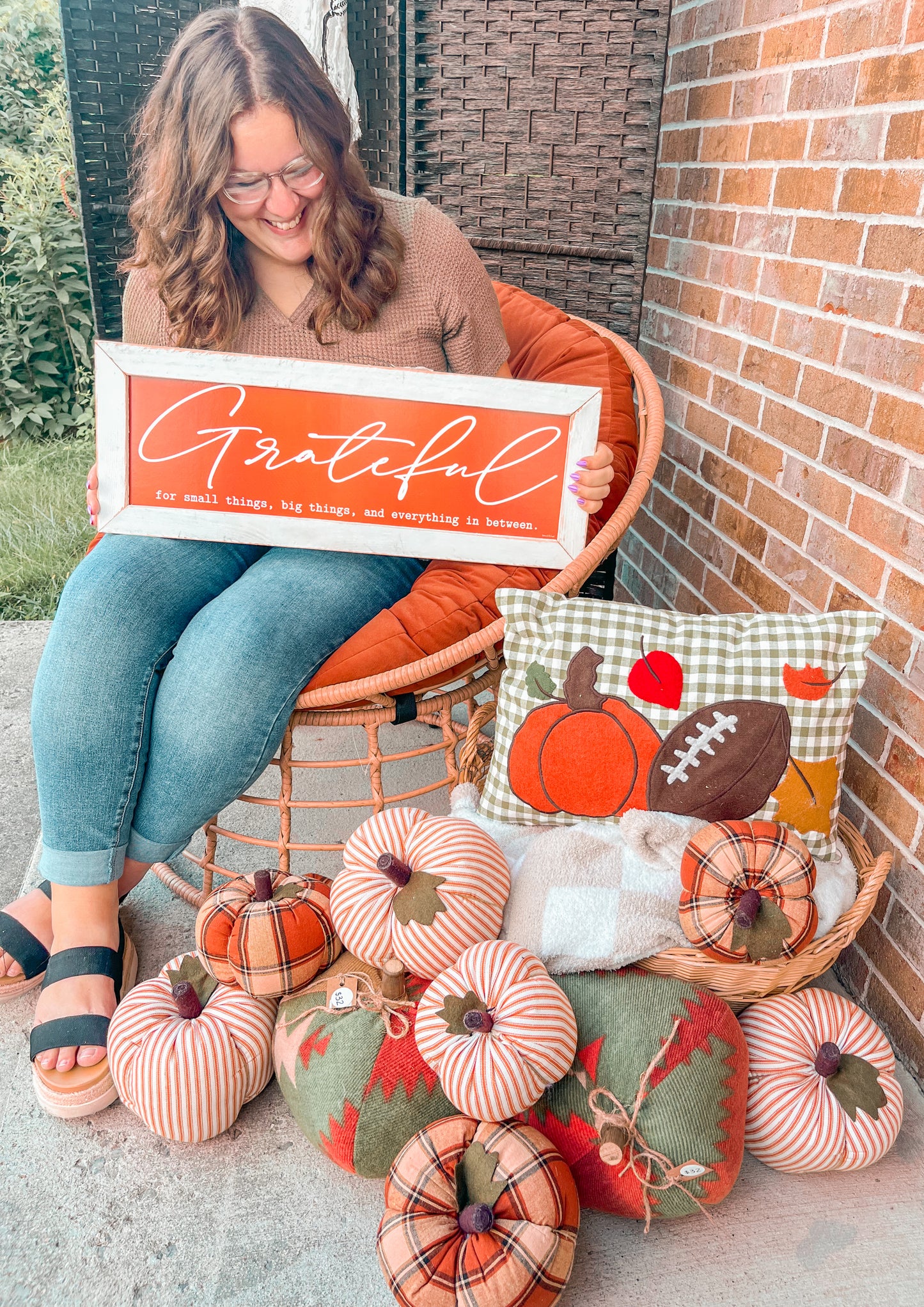 Fall throw pillows