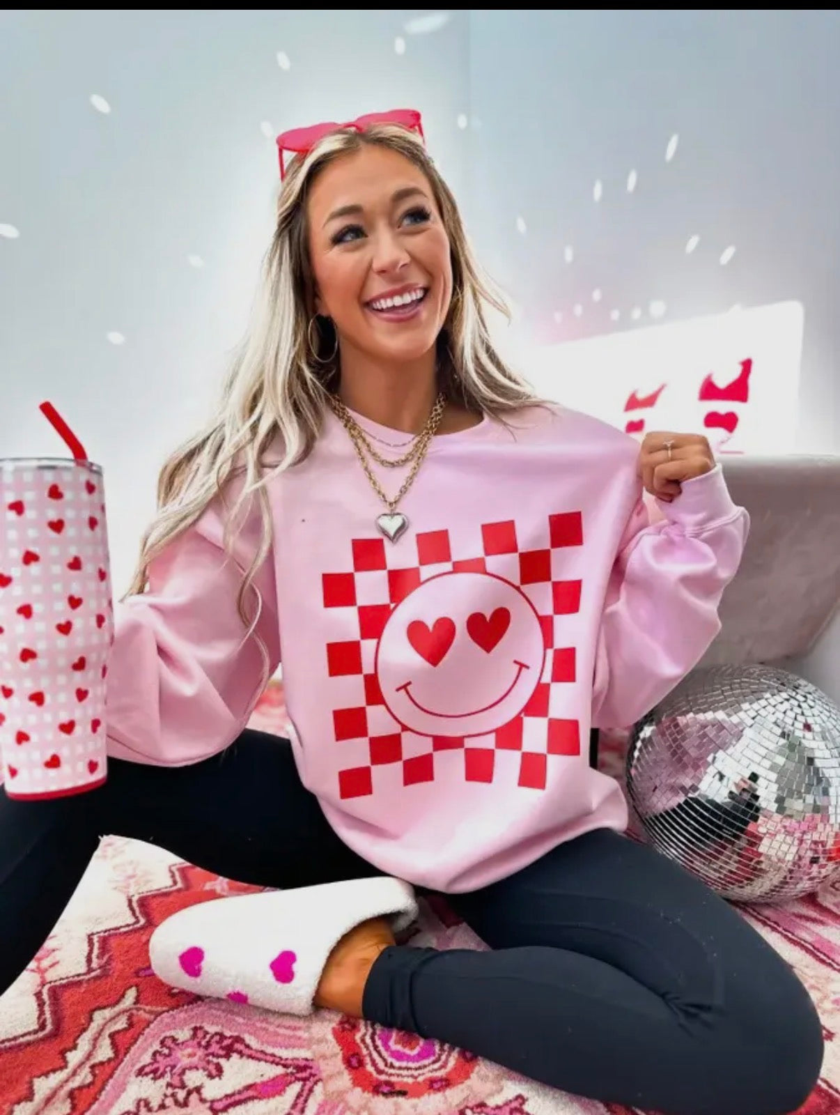 PREORDER checkered smiley