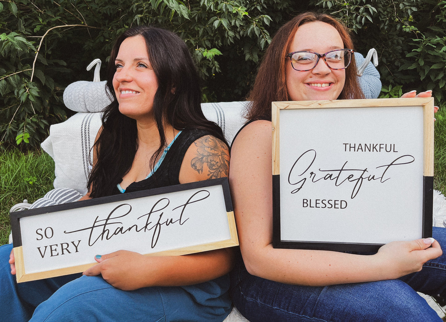 Black and neutral fall frames
