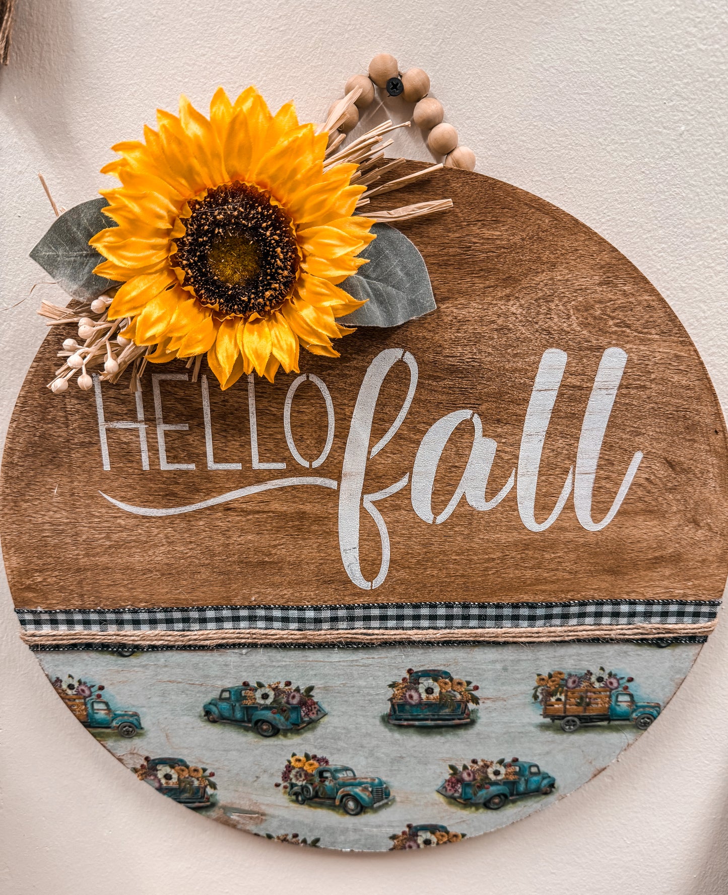 Hello Fall Door Hanger