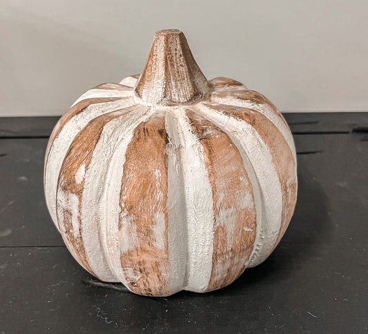 Wooden Pumpkins