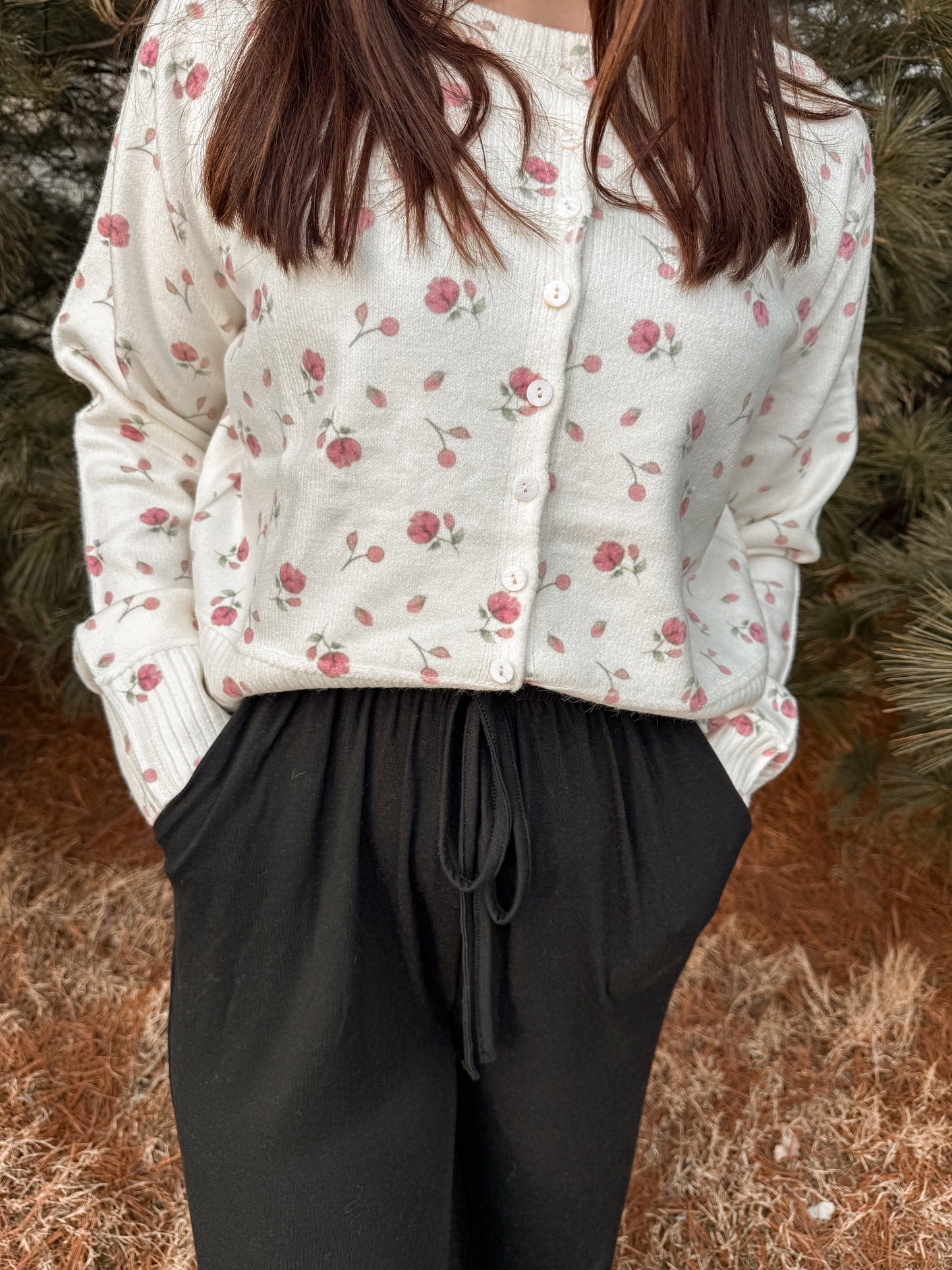 Grandmas Cropped Sweater