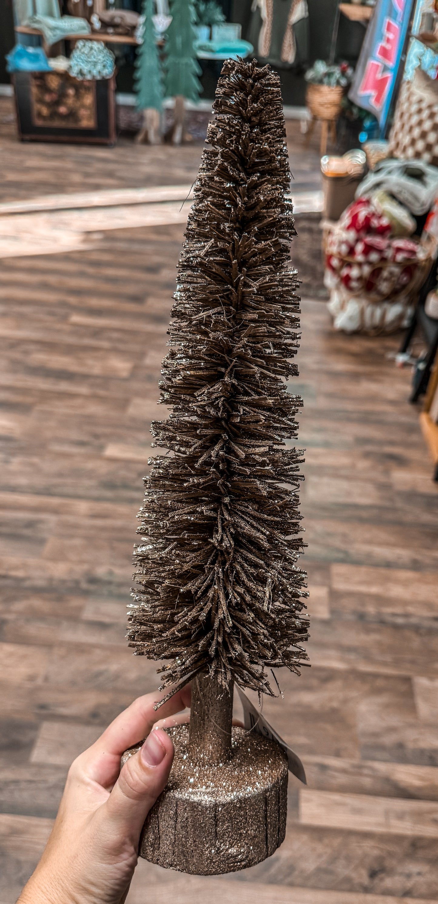 Bronze sparkle tree