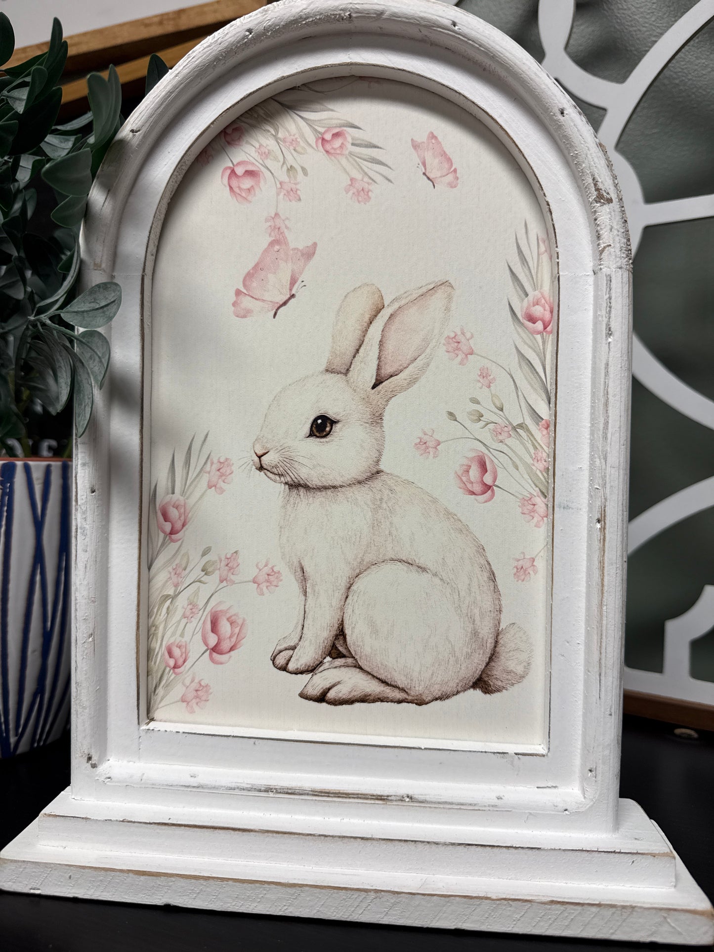 Pink Bunny Arched picture