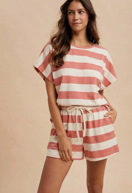 Striped set