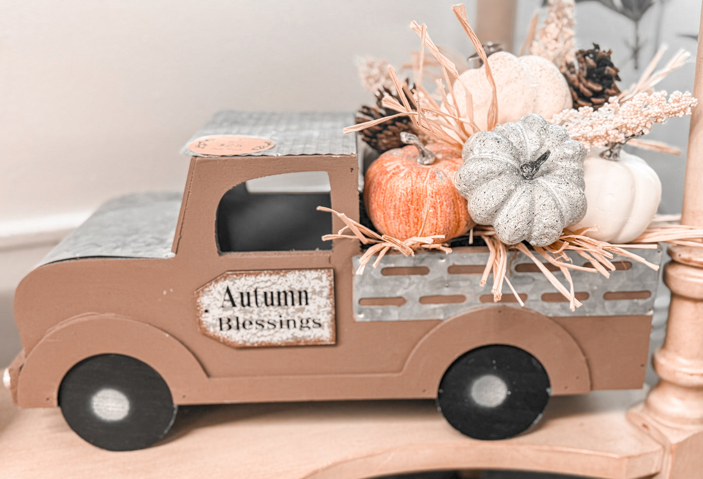 Handmade Fall Truck