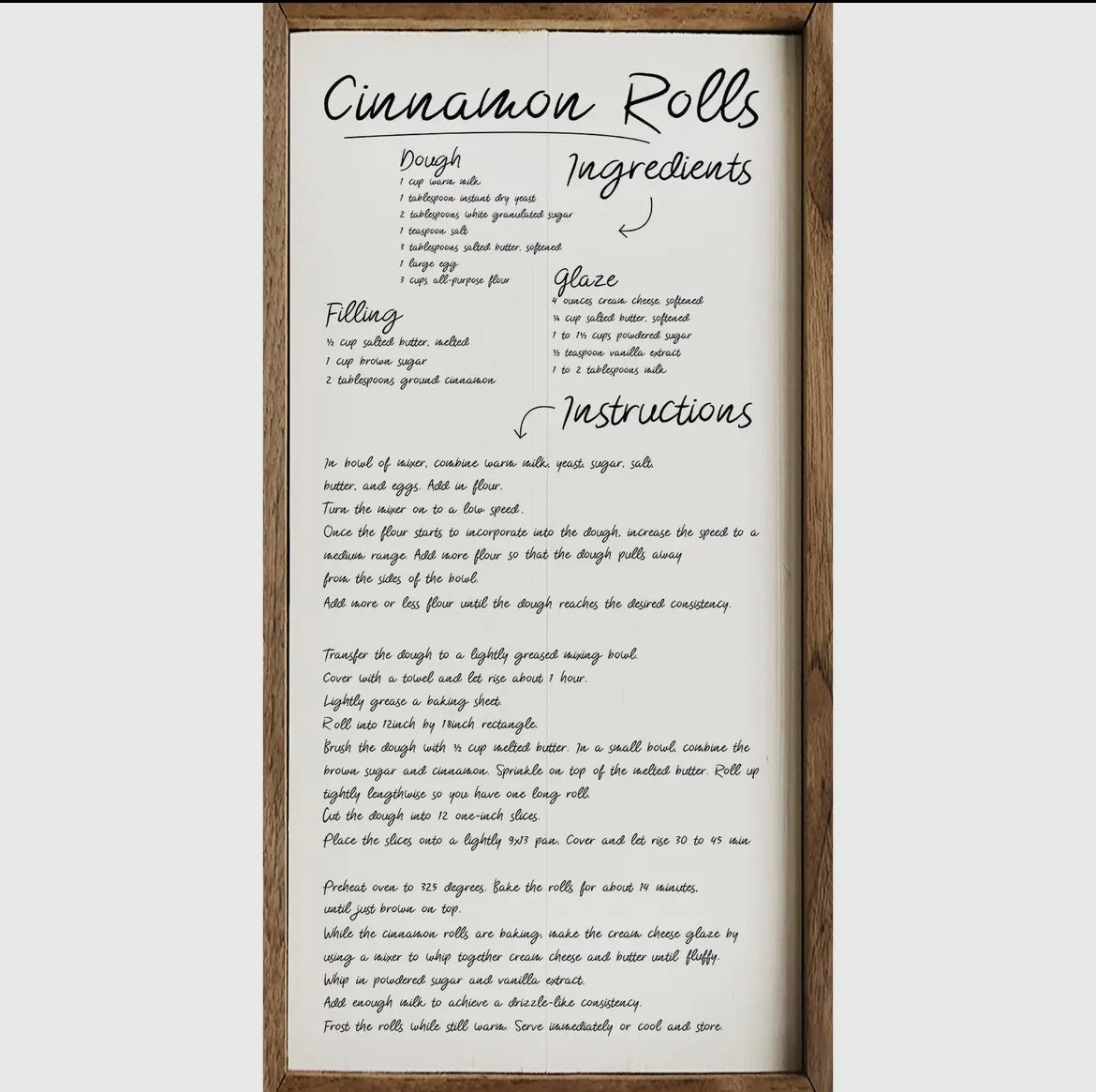 Cinnamon Roll Recipe