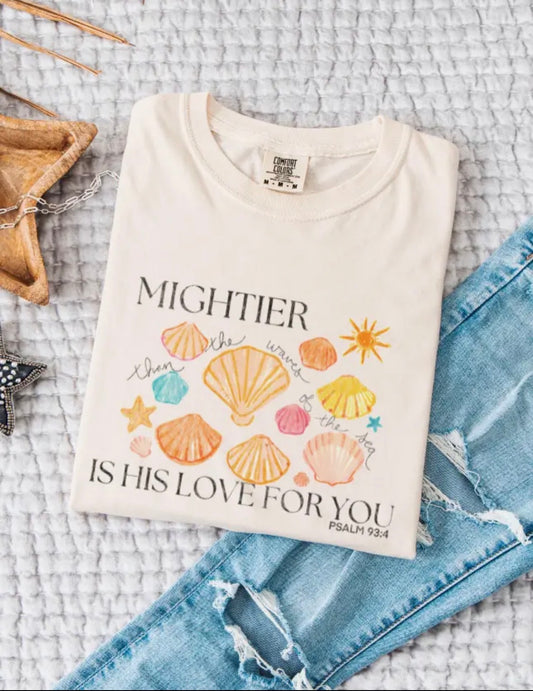 Mightier is His love for you
