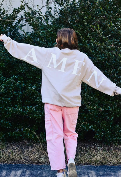 Amen Sand Crew Neck