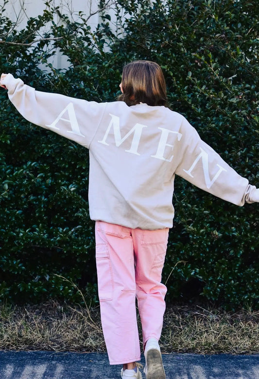 Amen Sand Crew Neck