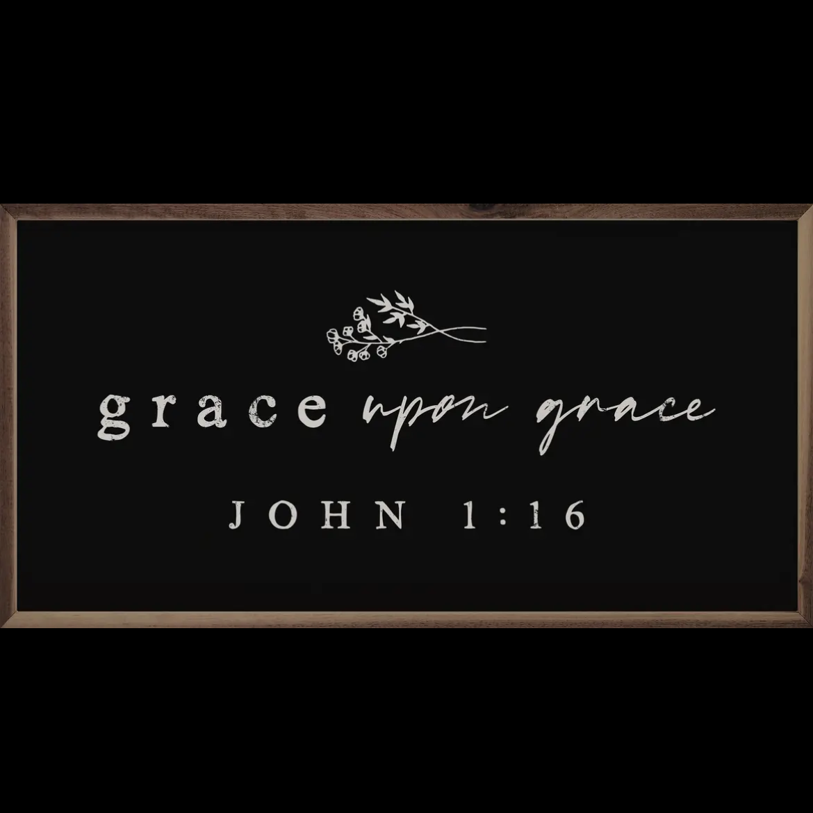 Grace upon Grace