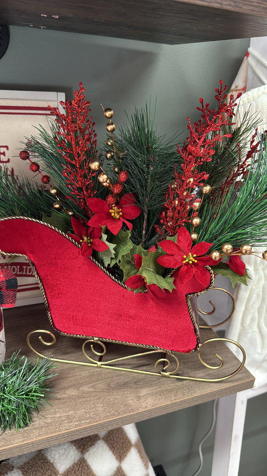 Sleigh floral