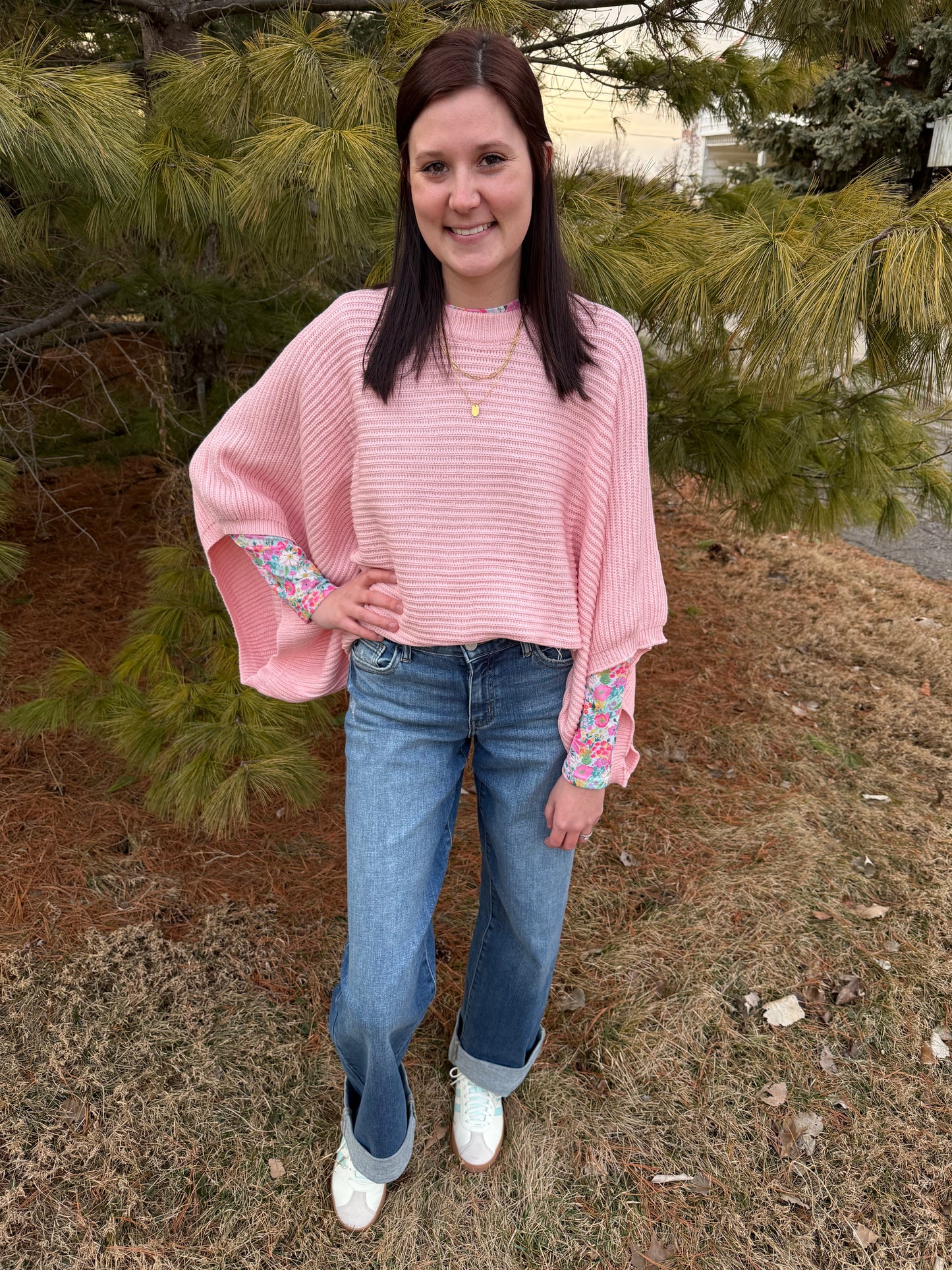SPRING MEG PULLOVER PONCHO