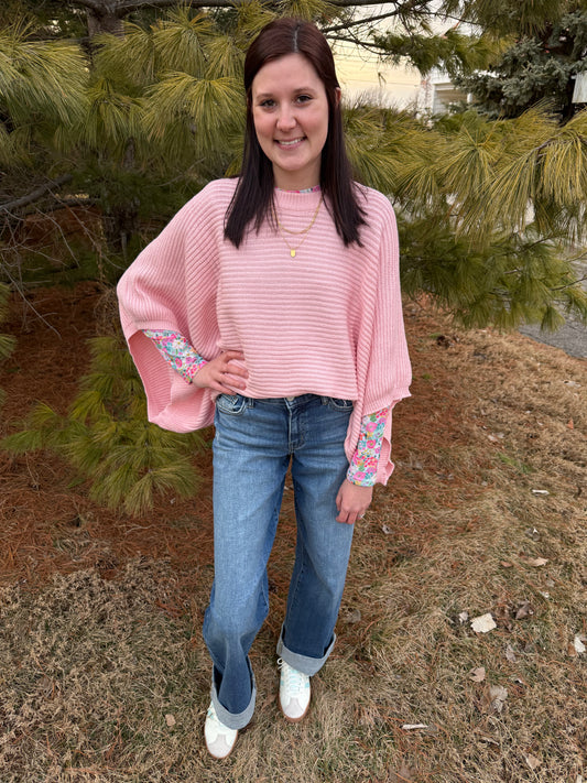 SPRING MEG PULLOVER PONCHO