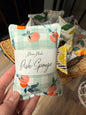 Peach reusable sponge