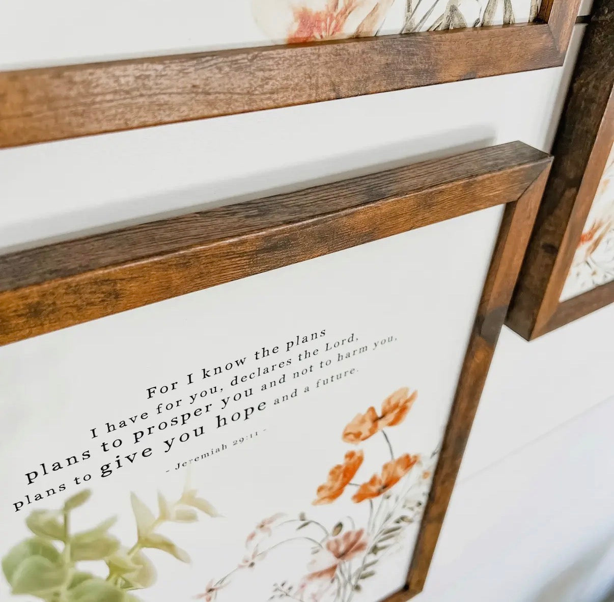 Wildflower Bible Verse Frame