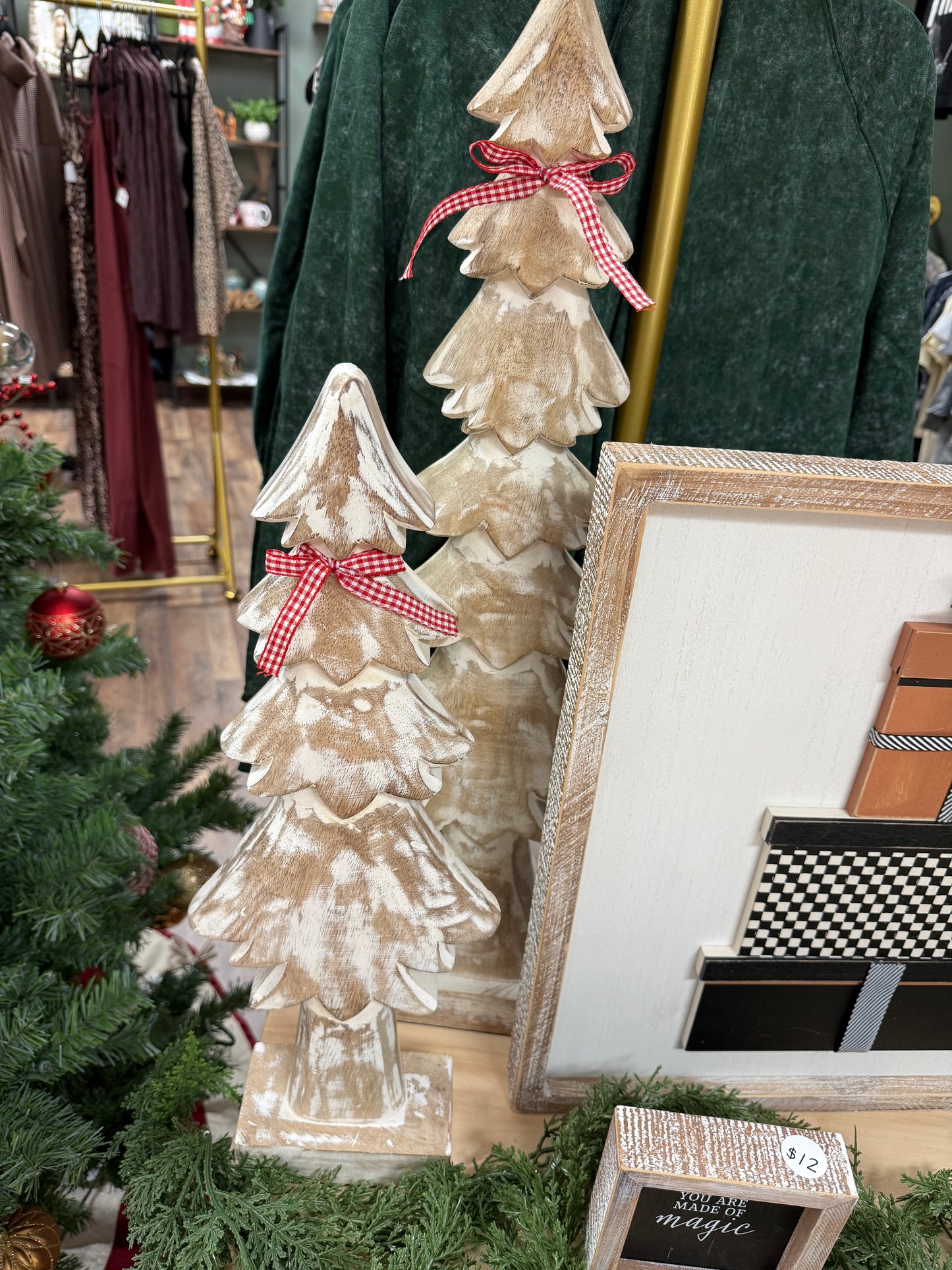 Wooden trees-2 sizes