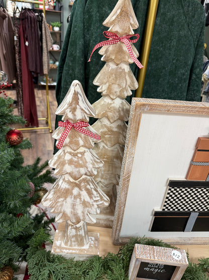 Wooden trees-2 sizes