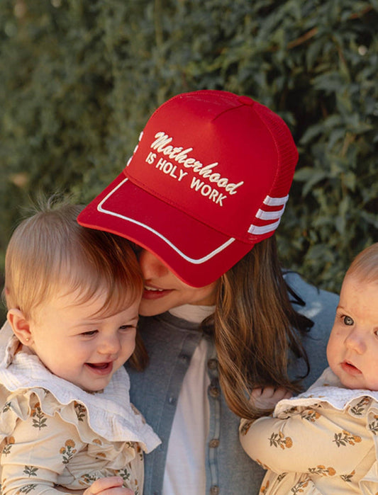 Hat: Motherhood is Holy Work