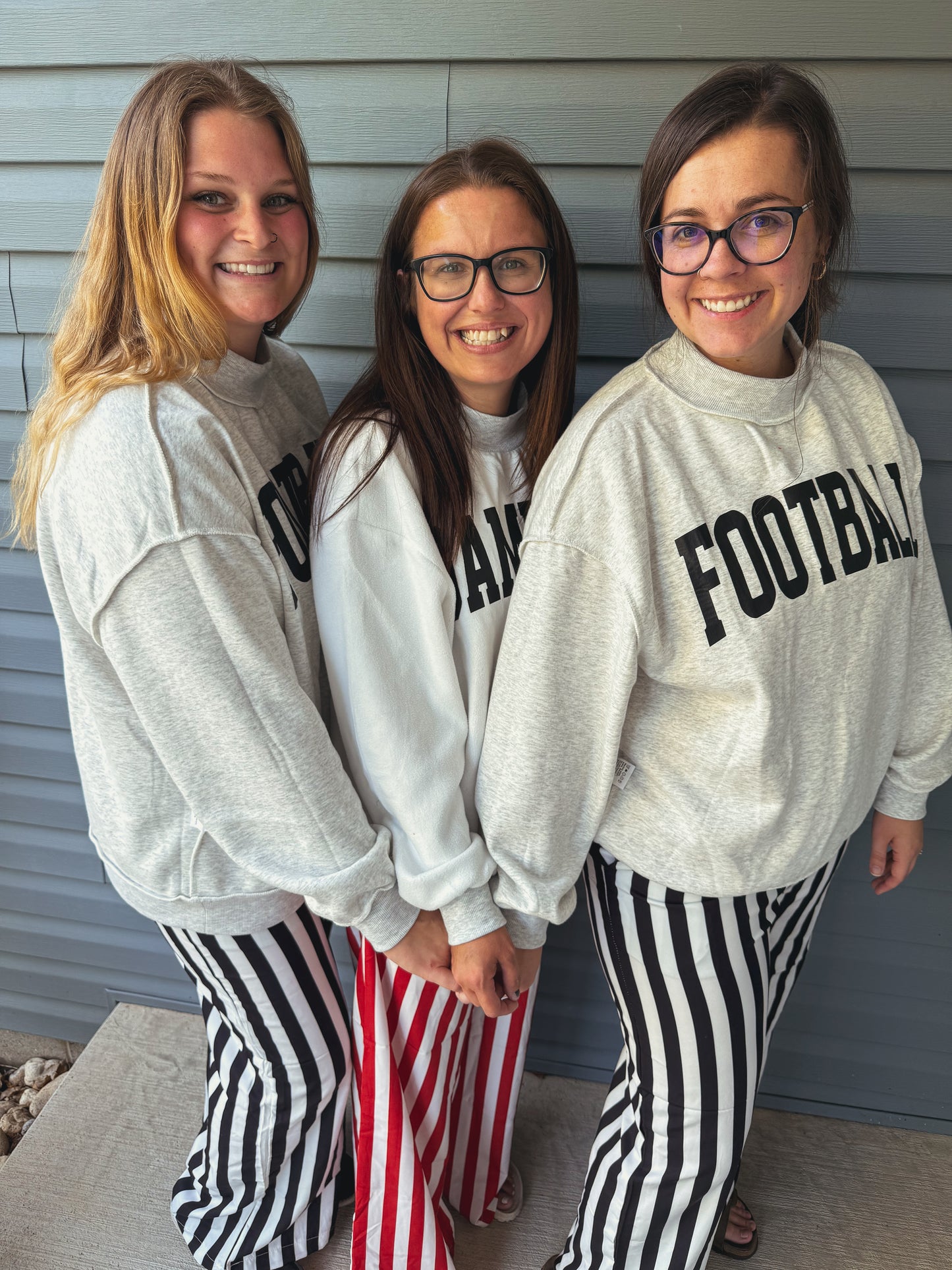 GAME DAY/ Football Reversible Mock Neck Sweatshirt✨📣