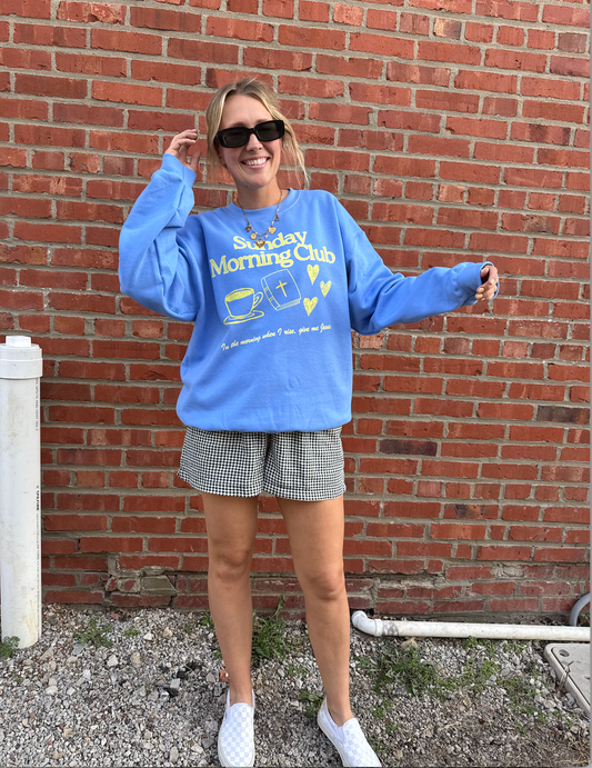 Sunday Morning Club Crewneck