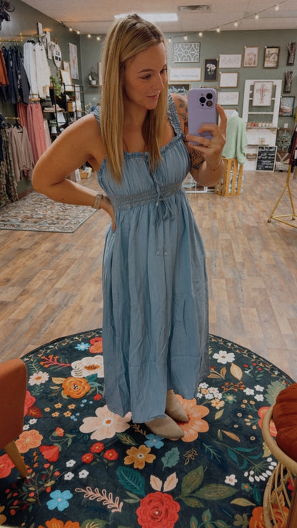 Denim dress