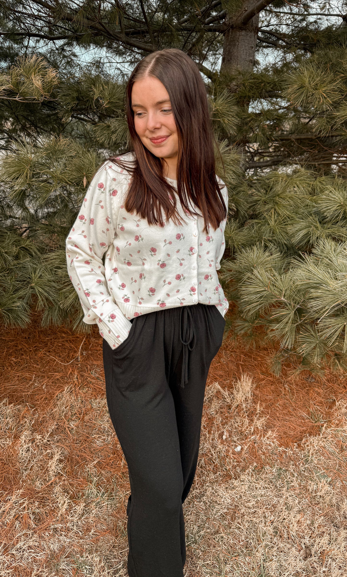 Grandmas Cropped Sweater