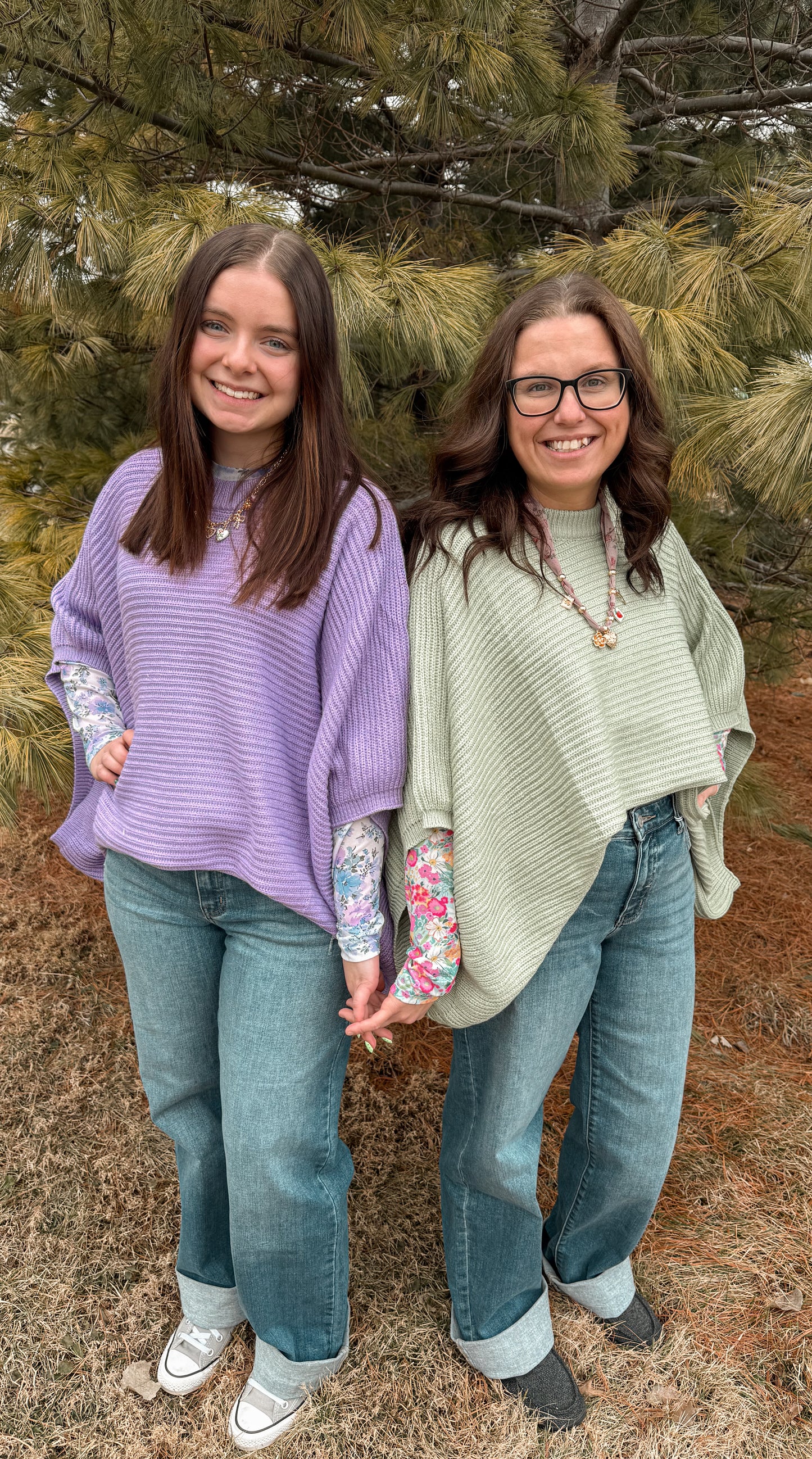 SPRING MEG PULLOVER PONCHO