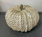 Gold Resin Rope Pumpkins