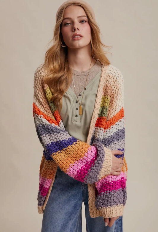 Hand-Crochet Cardigan