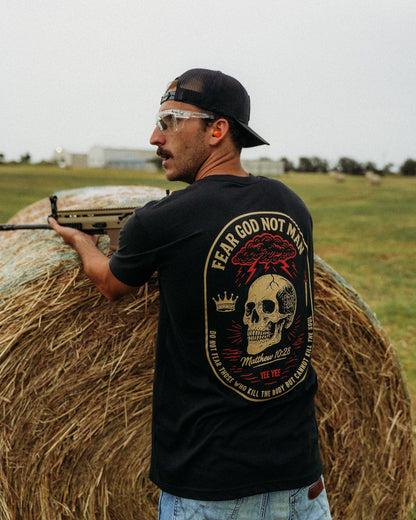 Fear God not Man tee
