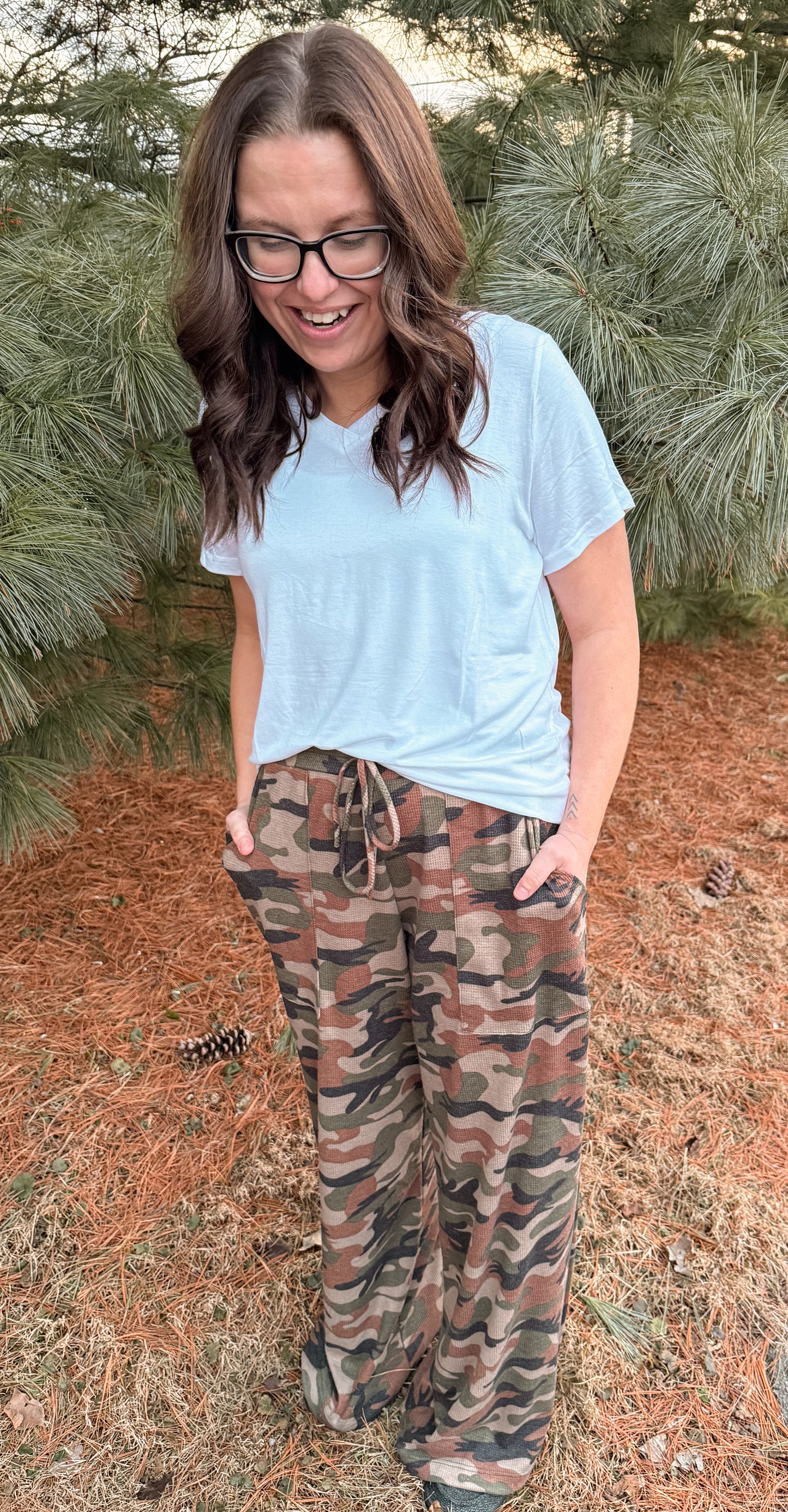 Jess Lea Basic Tee- White