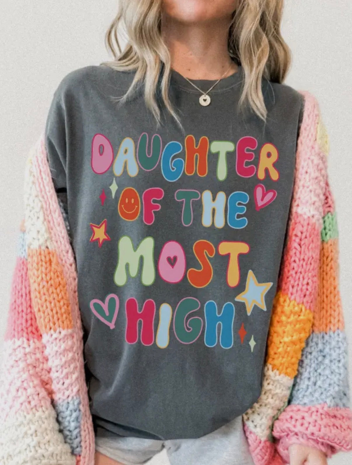 Multi-color Daughter of the Most High tee