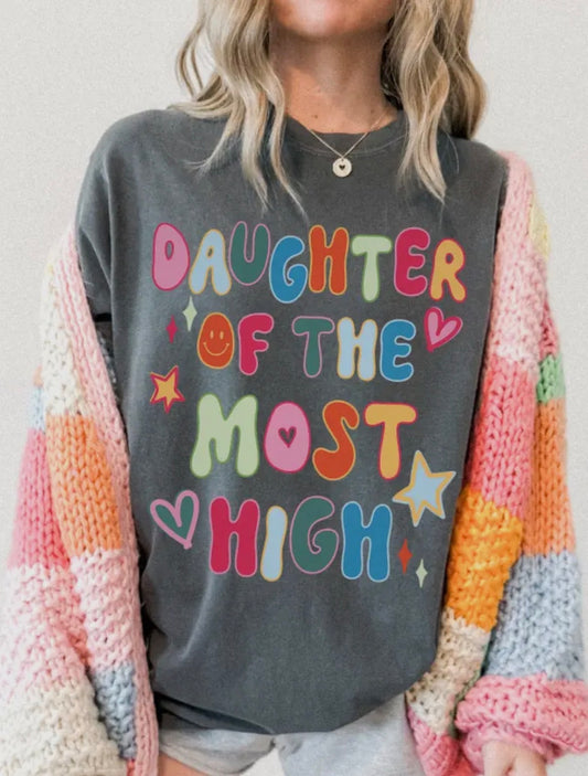 Multi-color Daughter of the Most High tee