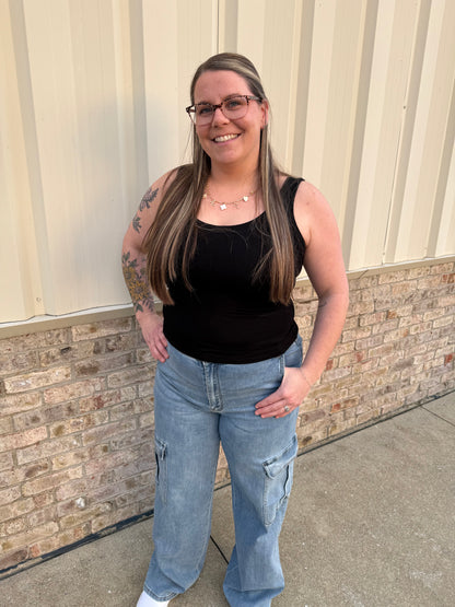 Double layered tank tops-8 colors