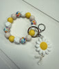 Yellow Daisy Keychain