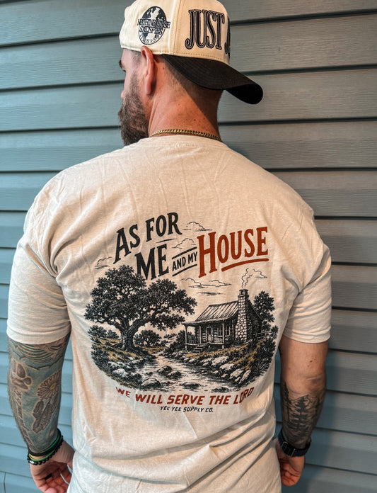 As for me and my house tee 🏠