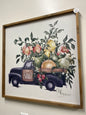 Fruit truck wall decor