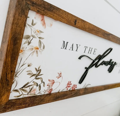 May the flowers remind us