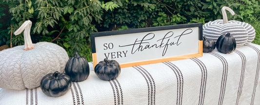 Black and neutral fall frames