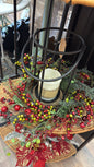 Christmas Candle Centerpiece