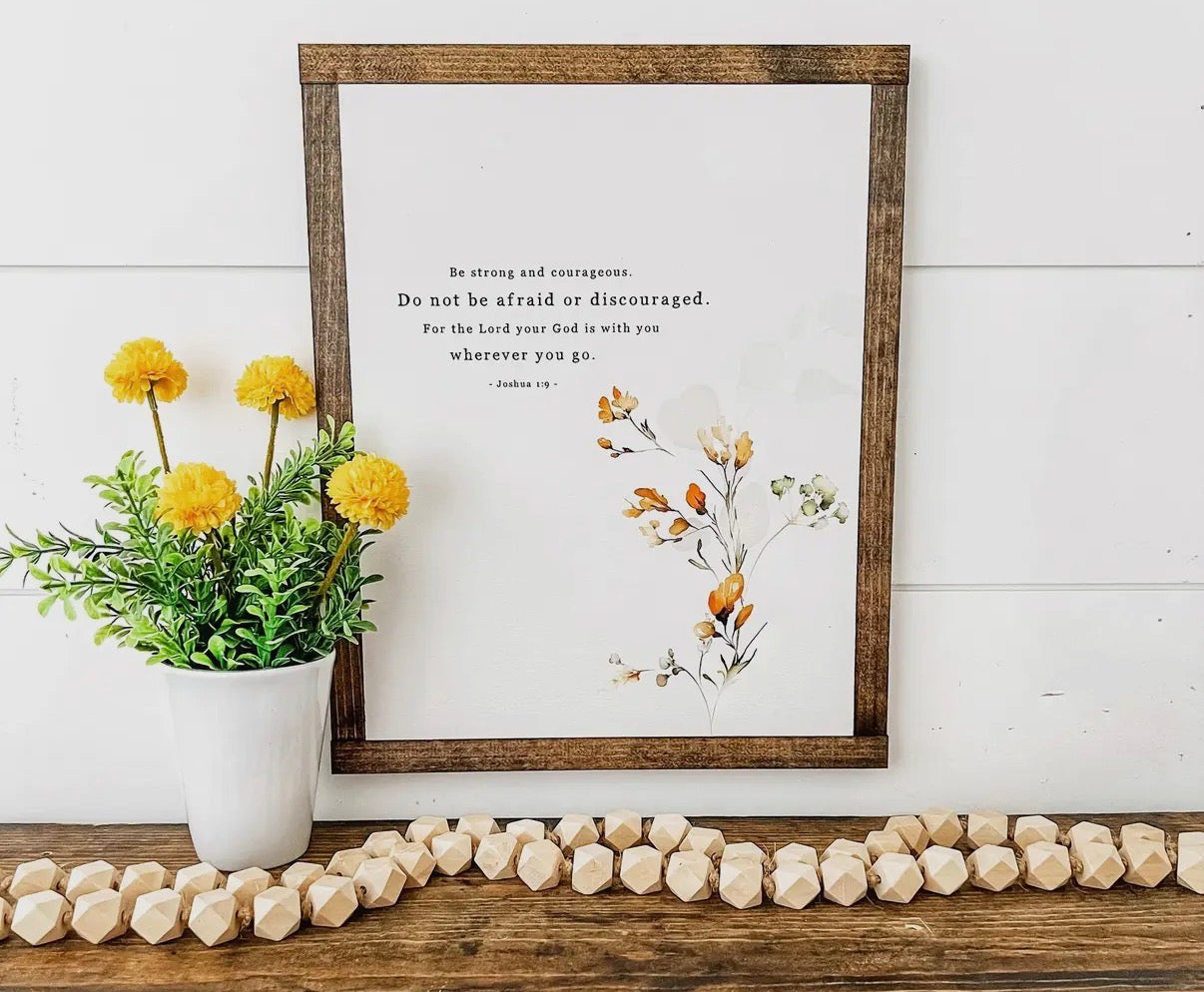 Floral Bible Verse Frames