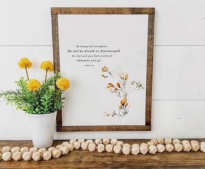 Floral Bible Verse Frames