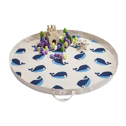 Whale Play Mat Bag