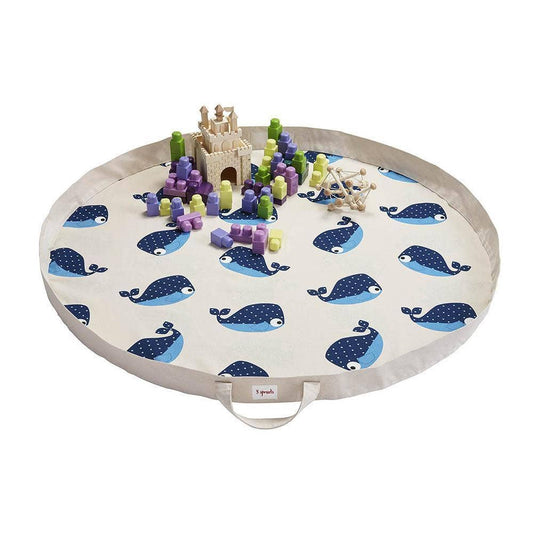 Whale Play Mat Bag